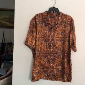 Pure Silk Shirt Size XXL